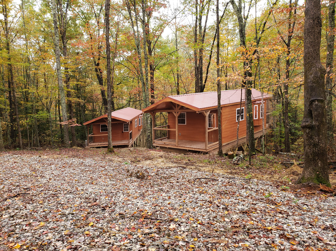 New Couples Cabins  at Falls Creek Cabins and Campgrounds